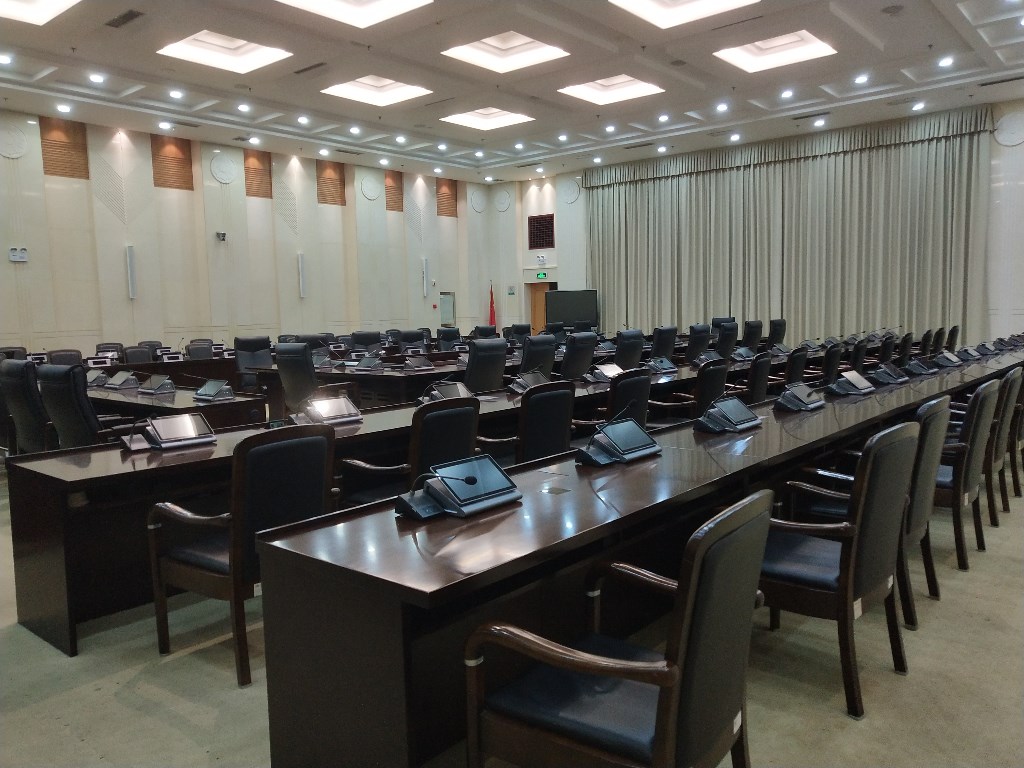 湖南省政府常务会议室无纸化扩声系统